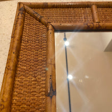 Load image into Gallery viewer, Bamboo &amp; Rattan Mirror
