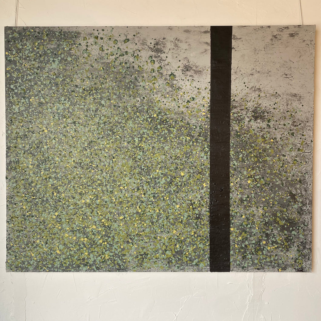 Original Abstract Lichen Artwork