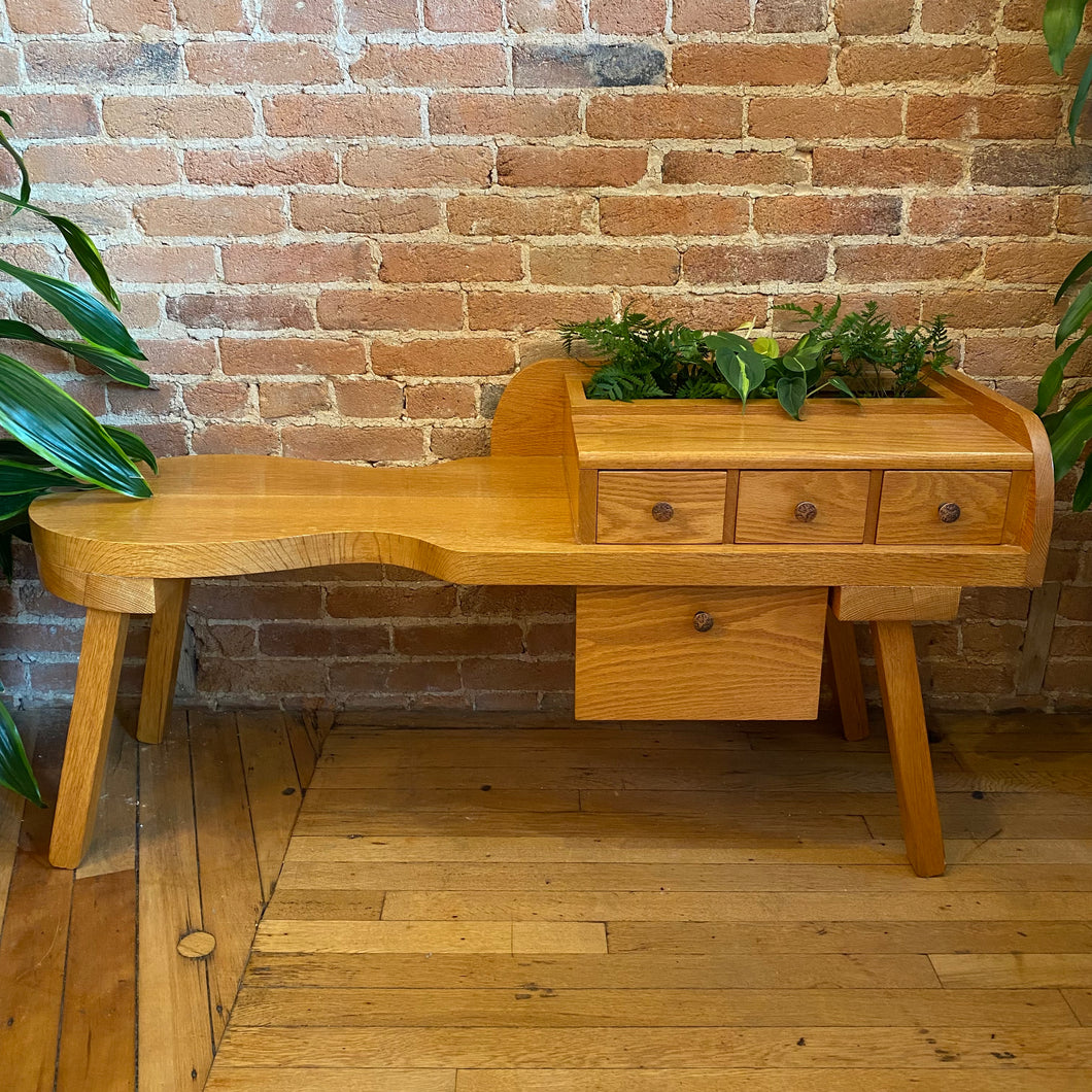 Oak Cobbler's Bench