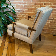 Load image into Gallery viewer, Vintage Beige Arm Chair
