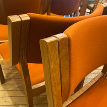 Load image into Gallery viewer, Orange Thonet Dining Chair Set
