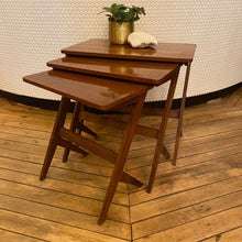 Load image into Gallery viewer, Mid Century Nesting Table Set
