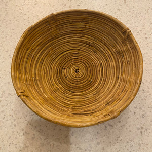 Vintage Bamboo Swirl Bowl