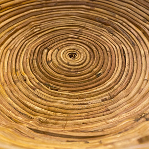 Vintage Bamboo Swirl Bowl
