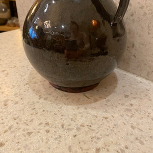 Brown Pottery Jug