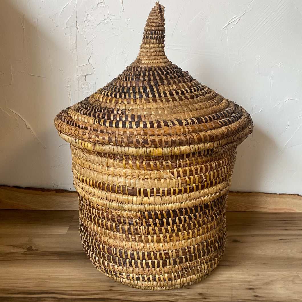 Rattan Basket with Lid