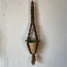 Load image into Gallery viewer, Vintage Macrame Plant Hanger
