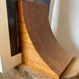 Wooden Inlay Bookends