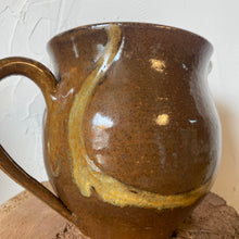 Load image into Gallery viewer, Brown Pottery Pitcher
