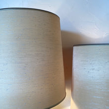 Load image into Gallery viewer, Mid Century Orange Glass Lamp Set
