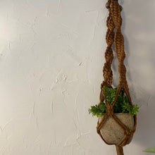 Load image into Gallery viewer, Vintage Macrame Plant Hanger
