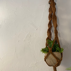 Vintage Macrame Plant Hanger