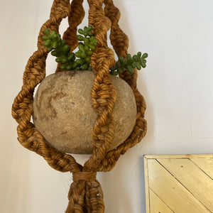 Vintage Macrame Plant Hanger