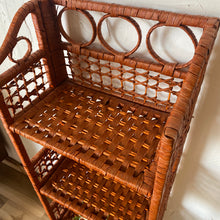 Load image into Gallery viewer, Orange Wicker Shelf

