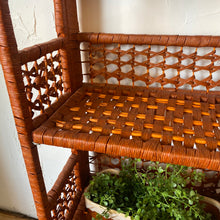 Load image into Gallery viewer, Orange Wicker Shelf
