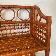 Load image into Gallery viewer, Orange Wicker Shelf
