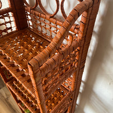 Load image into Gallery viewer, Orange Wicker Shelf
