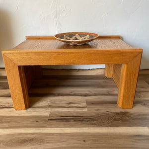 Modern Oak Coffee Table