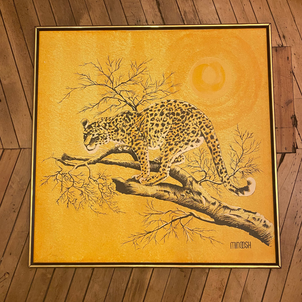 Vintage Leopard Artwork