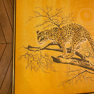 Vintage Leopard Artwork