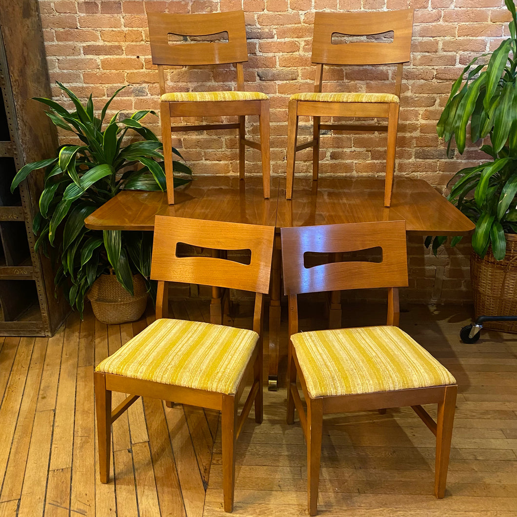 Retro Dining Table & Chair Set