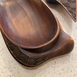 Vintage Wooden Bowl Set