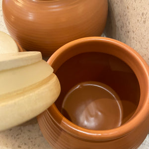 Pottery Canister Set