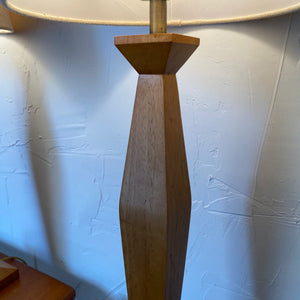 Modern Wood Lamp Set