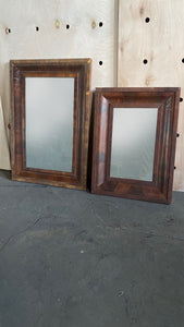 Vintage Wooden Frame Mirror