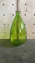Load image into Gallery viewer, Green Glass Vase
