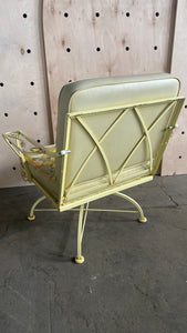 Mid Century Swivel Patio Chair