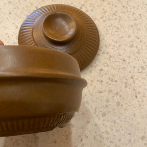 Brown Ceramic Jar