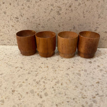 Load image into Gallery viewer, Set of Wooden Shot Cups

