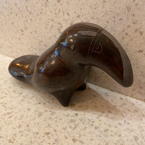 Ceramic Pottery Carved Bird