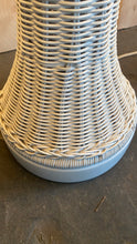 Load image into Gallery viewer, White Wicker Lamp Set
