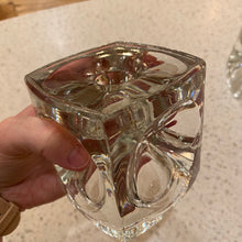 Load image into Gallery viewer, Geometric Glass Candle Holder Set
