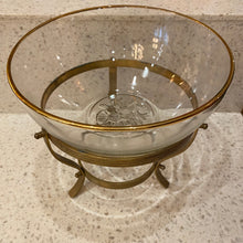 Load image into Gallery viewer, Vintage Glass Bowl on Stand
