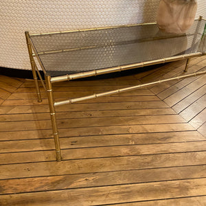 Gold Frame Coffee Table