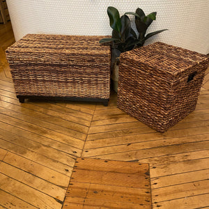 Boho Rattan Storage Box