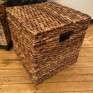 Boho Rattan Storage Box