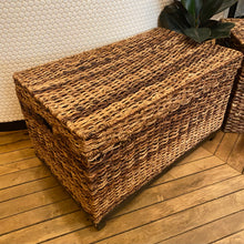 Load image into Gallery viewer, Boho Rattan Storage Box
