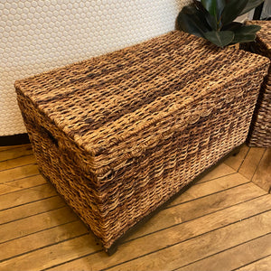 Boho Rattan Storage Box