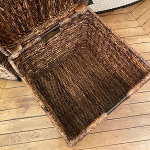 Boho Rattan Storage Box