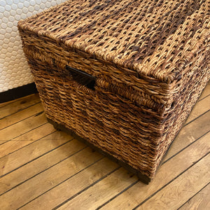 Boho Rattan Storage Box