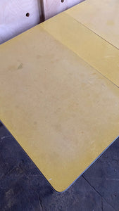 Yellow Laminate Dining Table