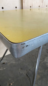 Yellow Laminate Dining Table