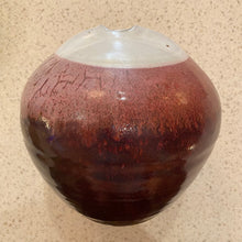 Load image into Gallery viewer, Large Purple Pottery Vase
