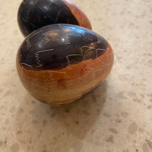 Soapstone Egg Set