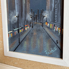 Load image into Gallery viewer, Vintage Cityscape Painting
