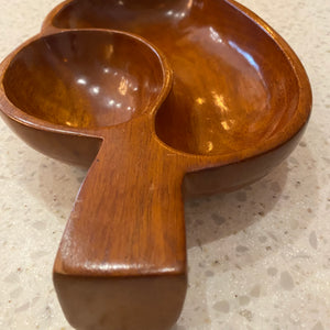 Wooden Leaf Bowl